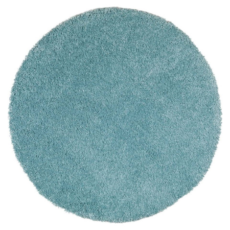 Světle modrý koberec Universal Aqua Liso, ø 80 cm