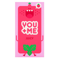 You Me JUICY kondomy z přírodního kaučukového latexu se šťavnatým jahodovým aroma, 12 ks