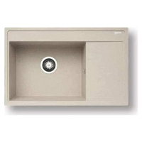 Casarredo Pyragranitový dřez CAMEA 1B 1D LH (79x50) beige