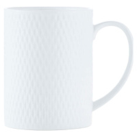 Bílý porcelánový hrnek 400 ml Diamonds – Maxwell & Williams