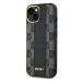 Pouzdro Dkny pro iPhone 15 6.1 černé Leather Checkered Mono MagSafe