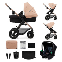 KINDERKRAFT Kočárek kombinovaný Moov 2 Air 3v1 Sand Beige