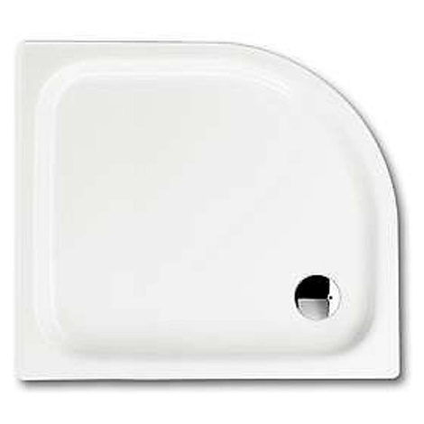 Kaldewei Advantage - Čtvrtkruhová asymetrická sprchová vanička Zirkon 501-1, 90x75 cm, bílá - sp