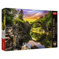 Puzzle Premium Plus: Photo Odyssey - Rakotzův most v Kromlau 1000 dílků - Trefl