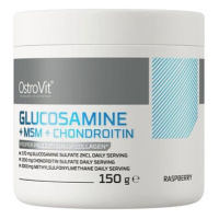 OstroVit Glukosamin + MSM + Chondroitin, Malina, 150 g