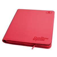 Ultimate Guard 24-Pocket QuadRow ZipFolio XenoSkin Red Album