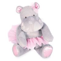 Plyšový hrošík se sukní Hippo Tutu Pearl Grey Histoire d’ Ours šedý 22 cm od 0 měsíců