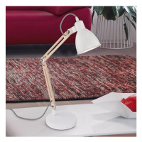 Eglo Eglo 901294 - Stolní lampa TORONA 1 1xE14/28W/230V bílá - FSC certifikováno