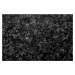 Spoltex koberce Liberec AKCE: 79x455 cm Metrážový koberec Rambo 15 černý, zátěžový - Bez obšití 