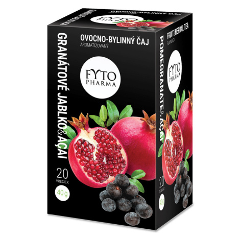Fytopharma Ovocno-bylinný čaj granátové jablko & acaí 20x2 g