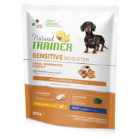 Natural Trainer No gluten mini losos granule 800 g