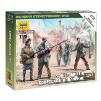 Wargames (WWII) figurky 6181 - Soviet Militia 1941 (1:72)