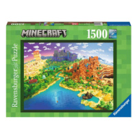 Ravensburger Minecraft Svět Minecraftu 1500 dílků