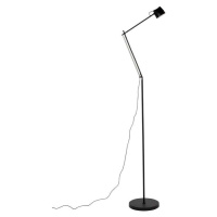 Černá stojací lampa (výška 144 cm) Logan – White Label