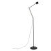 Černá stojací lampa (výška 144 cm) Logan – White Label