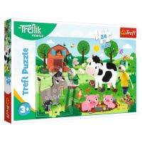 Trefl Puzzle 24 Maxi - Rodina Treflíků / Studio Trefl Rodzina Treflików