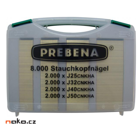 PREBENA J-BOX kolářské hřebíčky J25,J32,J40,J50 CNKHA 8000ks