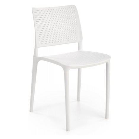 Plastová židle TOAD — bílá