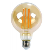 Žárovka LED ORO Amber G125 E27 6 W