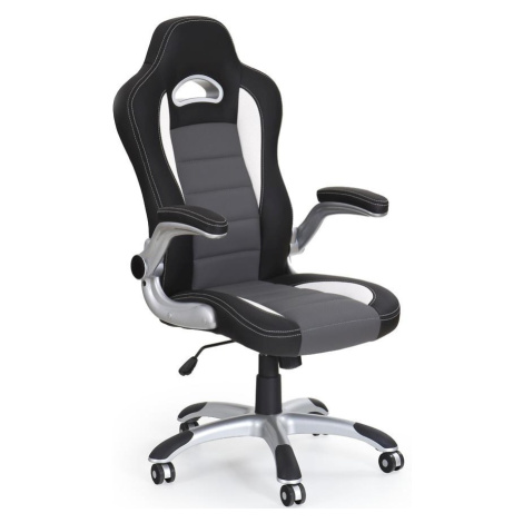 Kancelářská židle Lotus černá/šedá BAUMAX