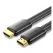 Vention Flat Nylon Braided HDMI-A Male to Male 8K HD Cable 2M Black