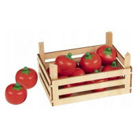 Goki Dřevěný košík s rajčaty