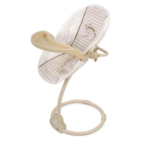 DeCuevas Toys DeCuevas 51578 Multifunkční jídelní židlička a houpačka pro panenky 3 v 1 Verona 2