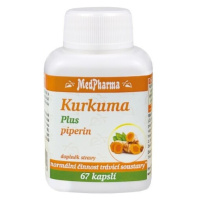 MedPharma Kurkuma Plus piperin cps.67