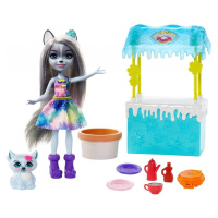 Enchantimals hawna husky a zimní obchod, mattel gjx37