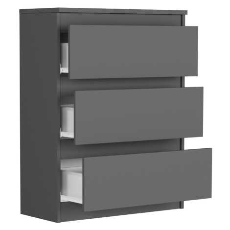 Kompaktní komoda R-3 - různé barevné varianty antracit mix bílá