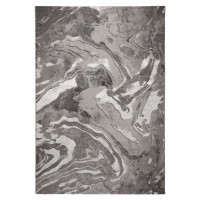 Šedý koberec Flair Rugs Marbled, 120 x 170 cm