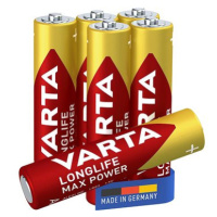 VARTA alkalická baterie Longlife Max Power AAA 4+2ks