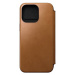 Nomad Modern Leather Folio English Tan iPhone 15 Pro Max