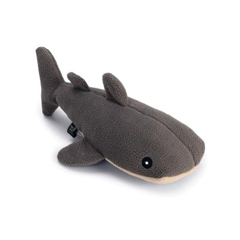 Beeztees Minus One Hračka pro psy žralok šedý 33 × 22 × 8 cm