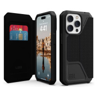 Pouzdro UAG Metropolis Folio, kevlar black - iPhone 14 Pro (114046113940)