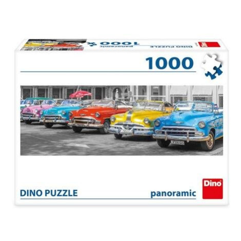 DINO puzzle 1000 Sraz bouráků panoramic