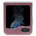 Zadní kryt Guess PC/TPU Glitter Flakes Metal Logo pro Samsung Galaxy Z Flip5, růžová