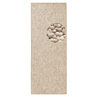 Světle hnědý běhoun 80x200 cm Wolly – BT Carpet