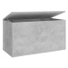 Shumee Úložná truhla betonově šedá 84 × 42 × 46 cm kompozitní dřevo