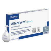 Virbac Allerderm spot-on pro malé psy a kočky 6x2ml