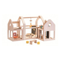 Přenosný domek pro panenky Montessori