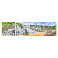 Skleněný panel 60/240 Waterfall-4 4-Elem