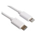 PremiumCord Lightning - USB-C™ USB nabíjecí a datový kabel MFi pro Apple iPhone/iPad, 0,5m