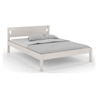 Bílá postel z borovicového dřeva 90x200 cm Laxbaken – Skandica