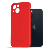 AlzaGuard Matte TPU Case pro iPhone 13 Mini červený