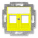 ABB Levit kryt datové zásuvky žlutá 5014H-A01018 64