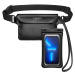 Pouzdro SPIGEN A621 UNIVERSAL WATERPROOF CASE & WAIST BAG BLACK (AMP04533)