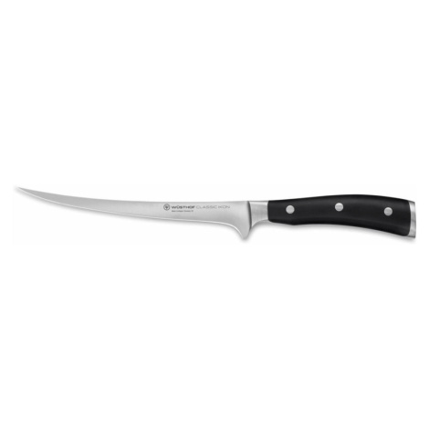 Wüsthof Wüsthof - Kuchyňský nůž filetovací CLASSIC IKON 18 cm černá WÜSTHOF