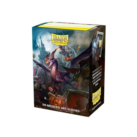 Obaly na karty Dragon Shield Brushed Art Halloween Dragon 2021 – 100 ks