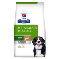 Hill's Prescription Diet Metabolic + Mobility Weight s kuřecím - Výhodné balení 2 x 12 kg